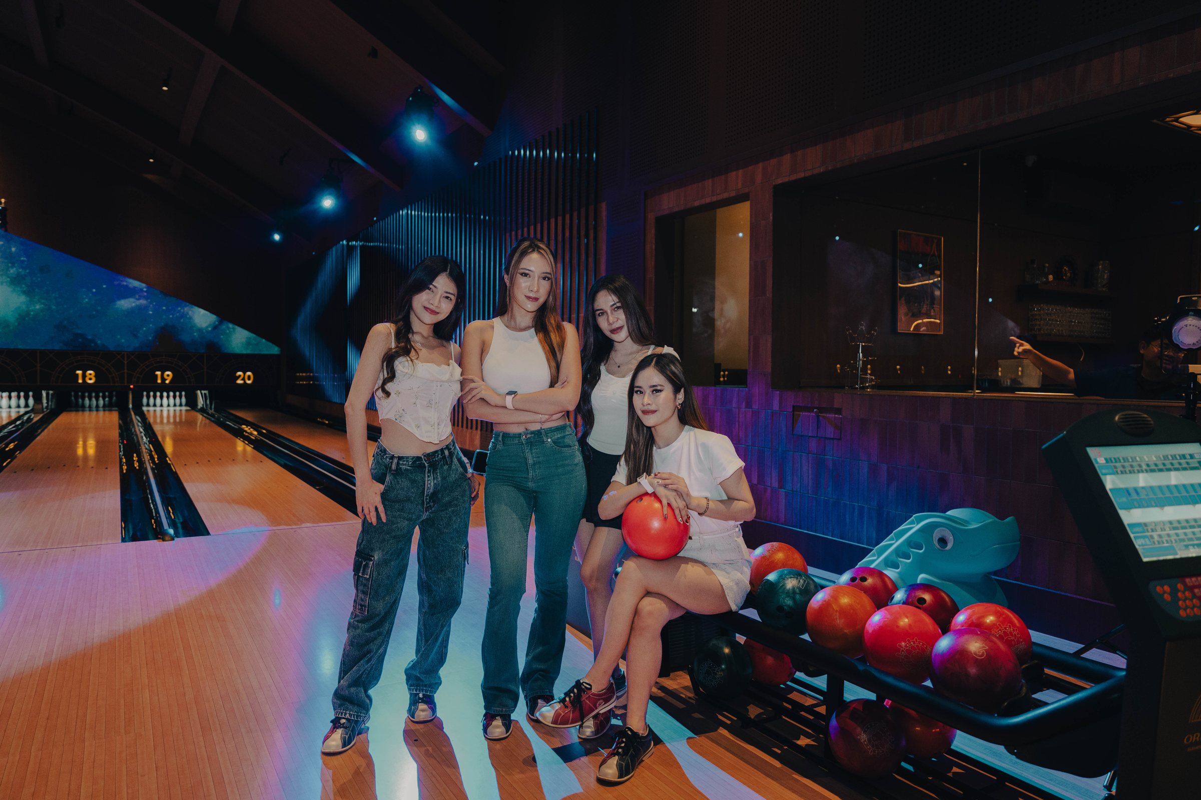 Lane bowling Orion's Belt